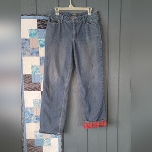 Eddie Bauer Women's Flannel Lined Jeans